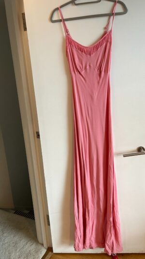AR – Ghost Pink Maxi Slip Dress