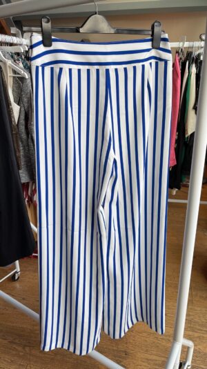 LB – Ralph Lauren Striped Wide Leg Trousers