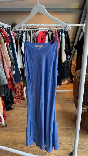 LF – Cloe Cassandro Blue Slip Maxi Dress