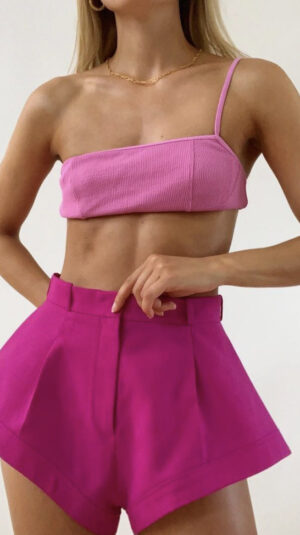 Jacquemus Bright Pink Hot Pants